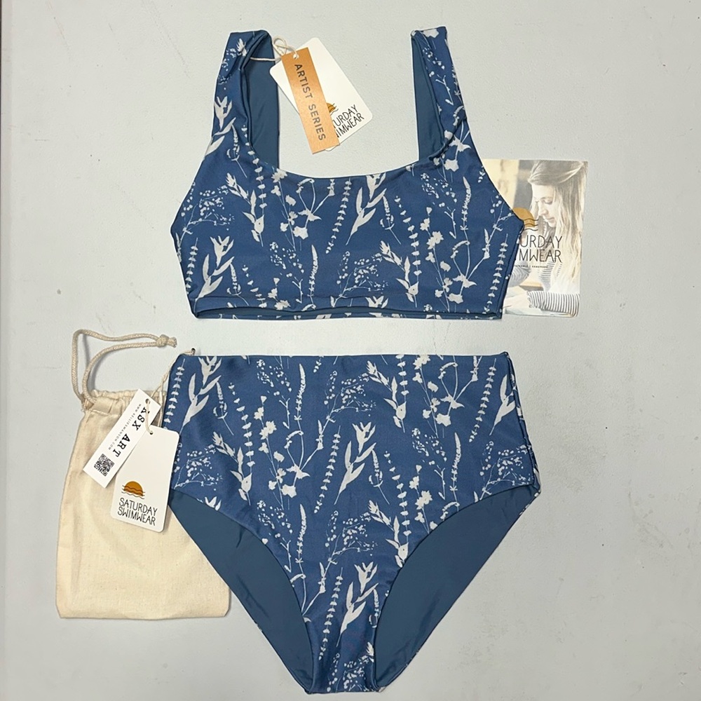 BNWT - KSX Art Series Saturday Swimwear // XS + S // LIMITED - swimsuit bikini